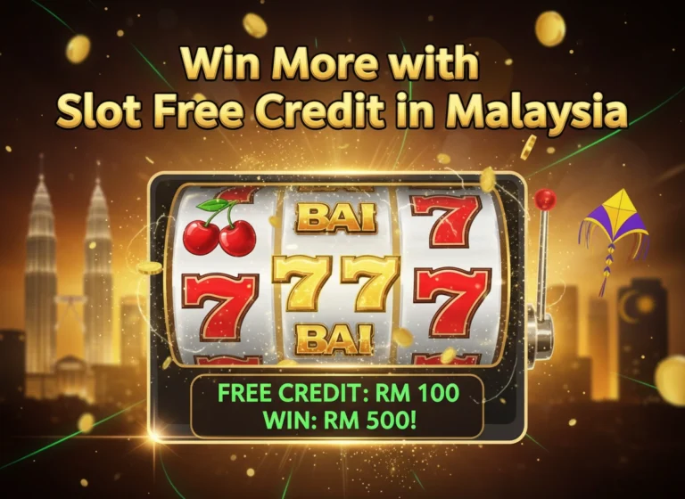 Win More with Slot Free Credit in Malaysia