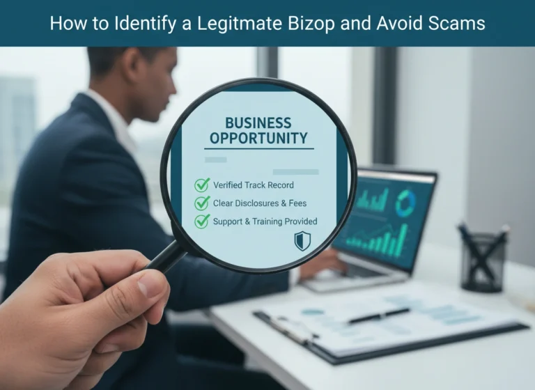 How to Identify a Legitimate Bizop and Avoid Scams