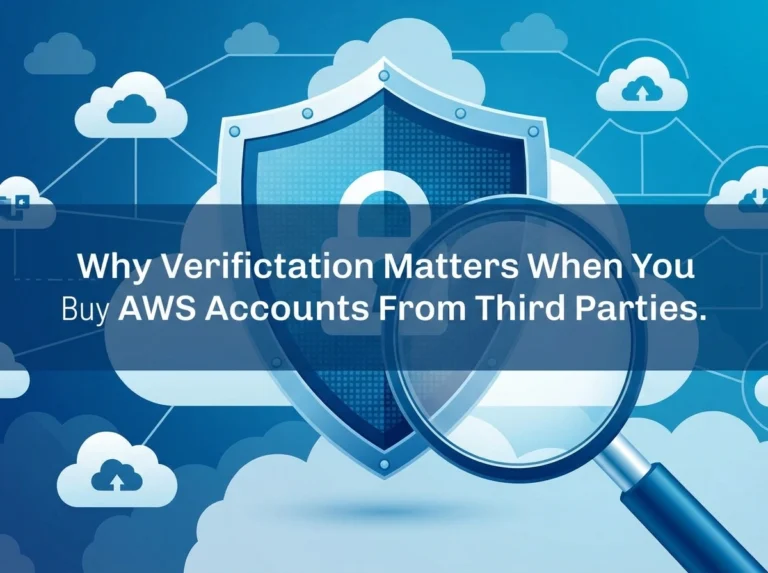 Why Verification Matters When You Buy AWS Accounts From Third Parties